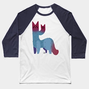 Sunset Cat Cactus :: Canines and Felines Baseball T-Shirt